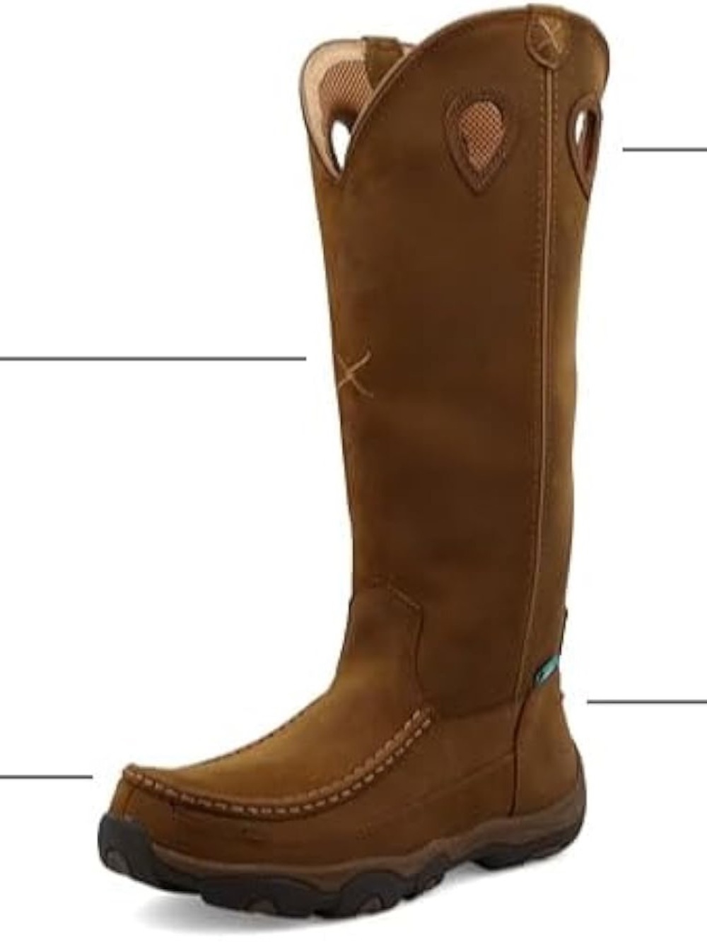 Twisted X waterproof snake boots size12M